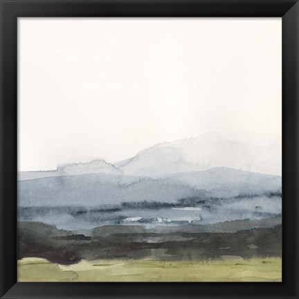 Framed Blue Ridge Bound I Print