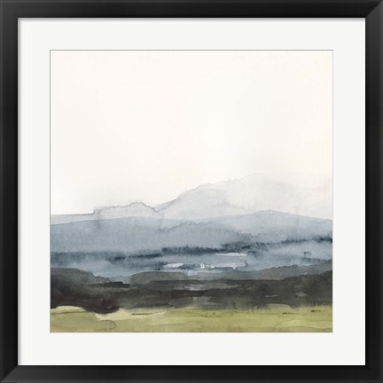 Framed Blue Ridge Bound I Print