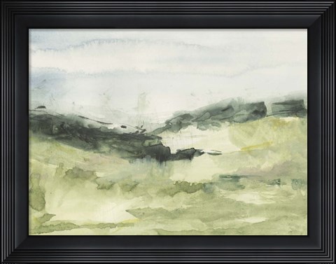 Framed Hill Scramble II Print