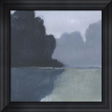 Framed Misty Pass I Print