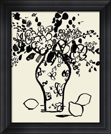 Framed Matisse&#39;s Muse Still Life I Print