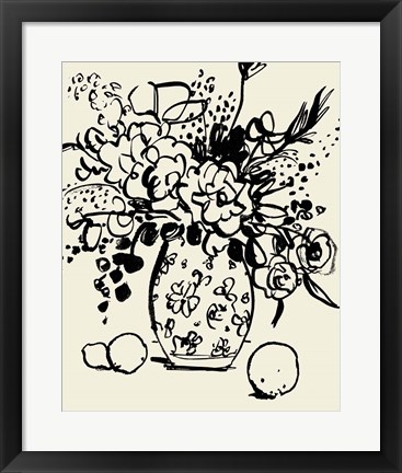 Framed Matisse&#39;s Muse Still Life II Print