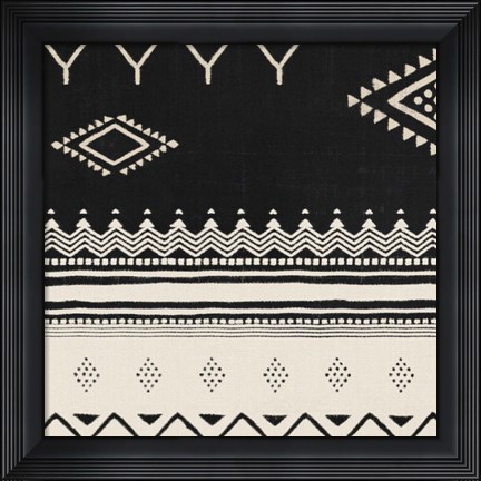 Framed Geo Textile Crop II Print
