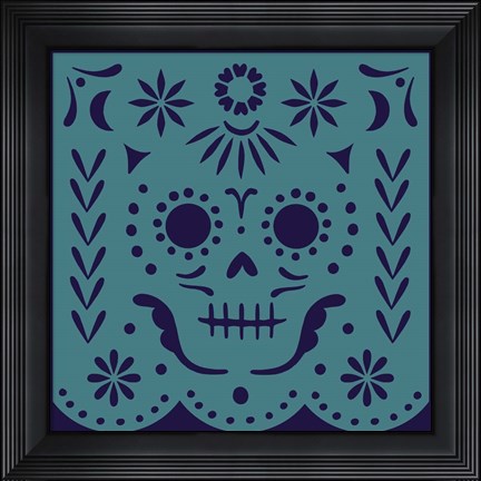 Framed Calaveras IV Print