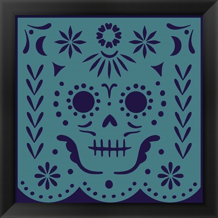 Framed Calaveras IV Print