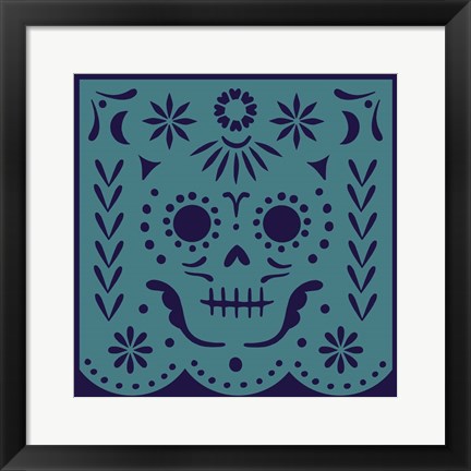 Framed Calaveras IV Print