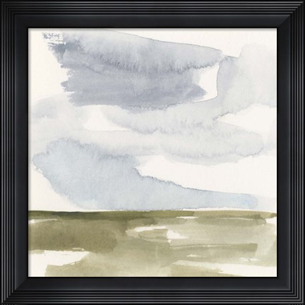 Framed Open Field Sketch II Print