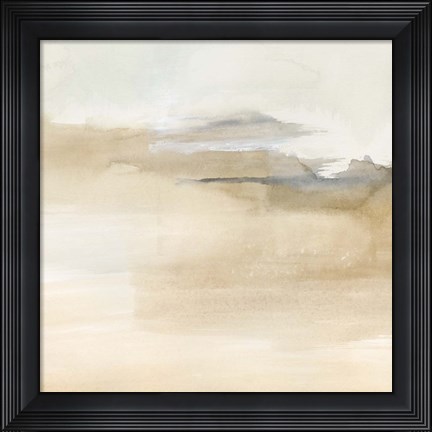 Framed Cinnamon Shores I Print