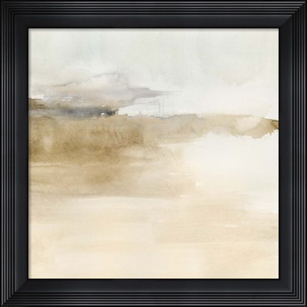 Framed Cinnamon Shores II Print