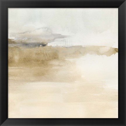 Framed Cinnamon Shores II Print