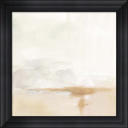 Framed Smudged Horizon I Print