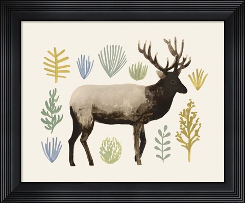 Framed Sagebrush Prairie III Print