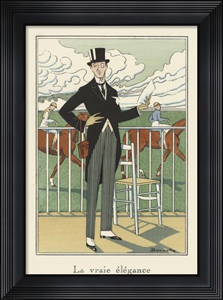 Framed Men&#39;s Fashion I Print