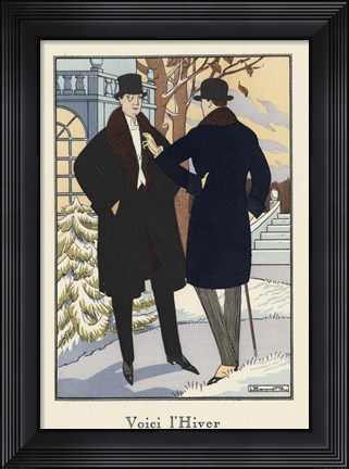 Framed Men&#39;s Fashion II Print