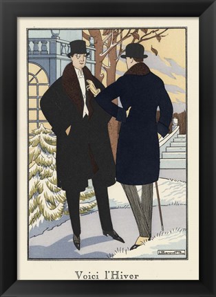 Framed Men&#39;s Fashion II Print