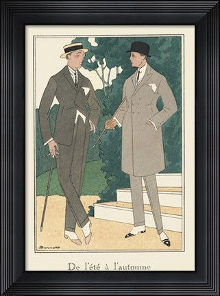 Framed Men&#39;s Fashion III Print