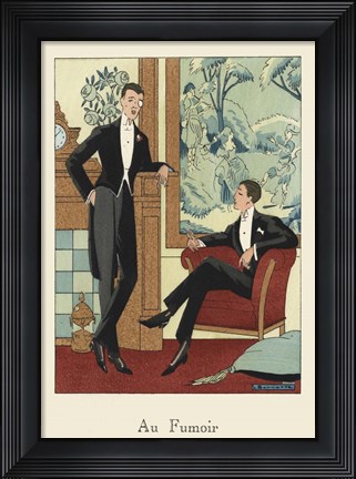 Framed Men&#39;s Fashion IV Print
