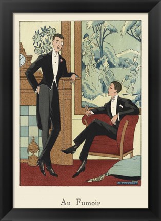 Framed Men&#39;s Fashion IV Print