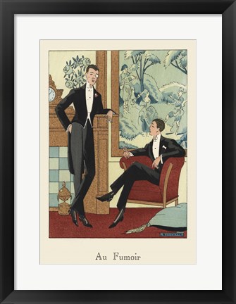 Framed Men&#39;s Fashion IV Print