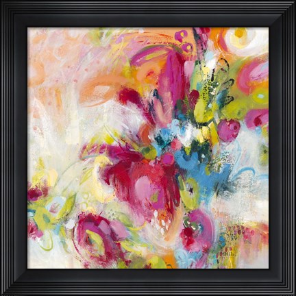 Framed Let&#39;s Bounce Print