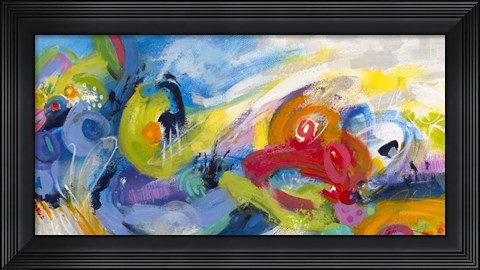 Framed Racing Forms Print