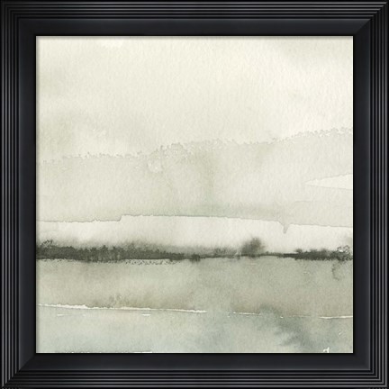 Framed Winter Reflections I Print
