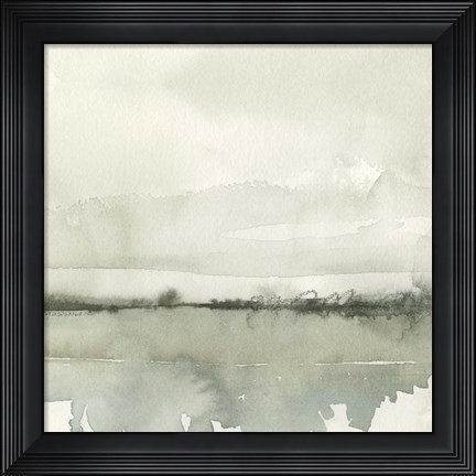 Framed Winter Reflections II Print
