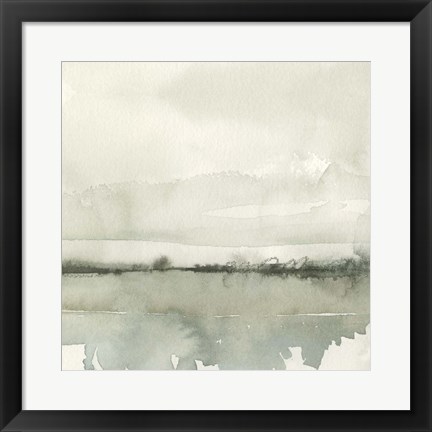 Framed Winter Reflections II Print