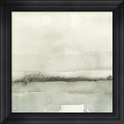 Framed Winter Reflections III Print