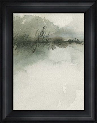 Framed Scripted Landscape II Print