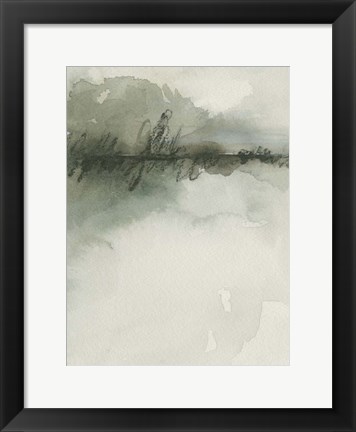 Framed Scripted Landscape II Print