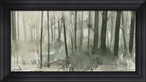Framed Into the Woods II Print