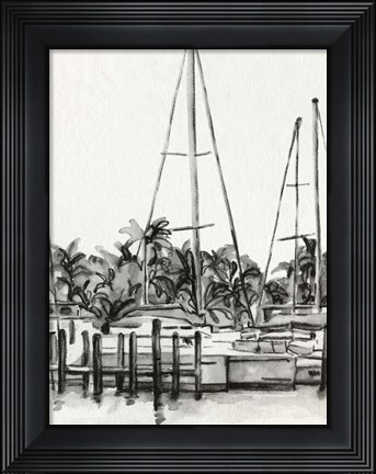 Framed Neutral Tropics I Print