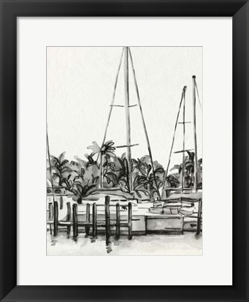 Framed Neutral Tropics I Print