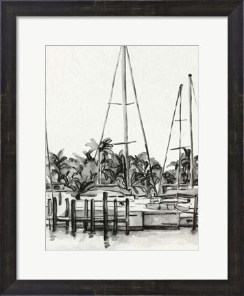 Framed Neutral Tropics I Print