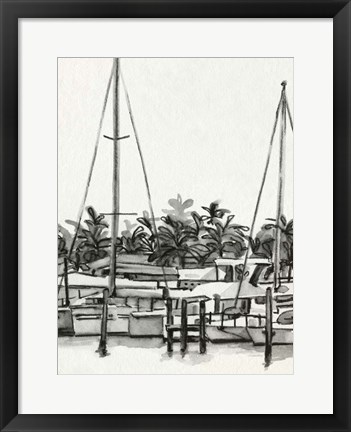 Framed Neutral Tropics II Print