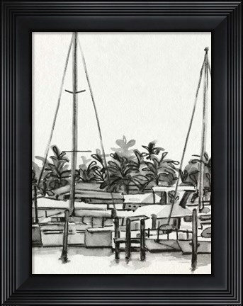 Framed Neutral Tropics II Print