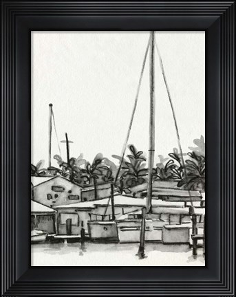 Framed Neutral Tropics III Print