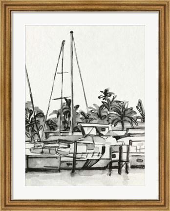 Framed Neutral Tropics IV Print