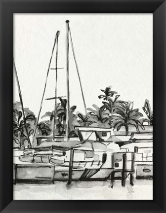 Framed Neutral Tropics IV Print