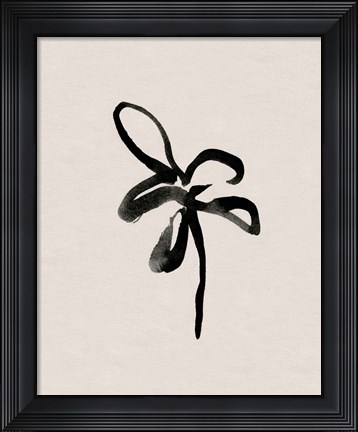 Framed Autumn Gesture I Print