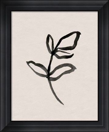 Framed Autumn Gesture II Print