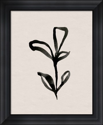 Framed Autumn Gesture III Print