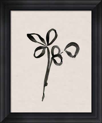Framed Autumn Gesture IV Print