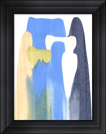 Framed Landslide I Print