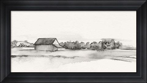 Framed Wyeth Barn I Print