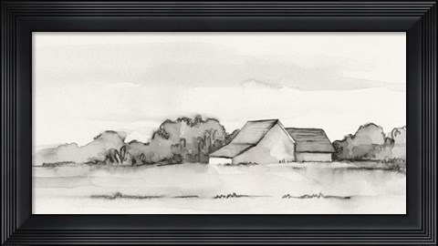Framed Wyeth Barn II Print