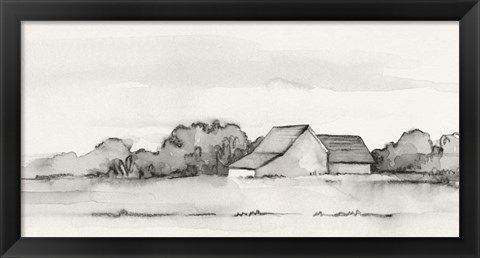 Framed Wyeth Barn II Print