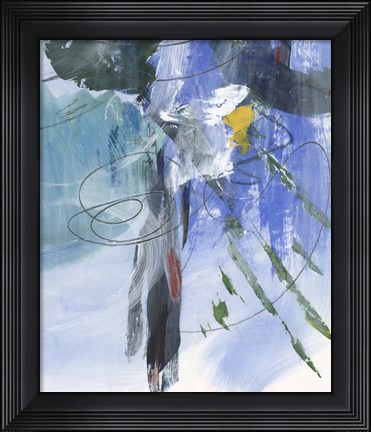 Framed Tribal Symbols II Print