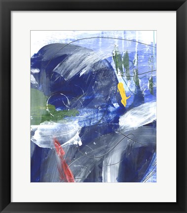Framed Tribal Symbols IV Print